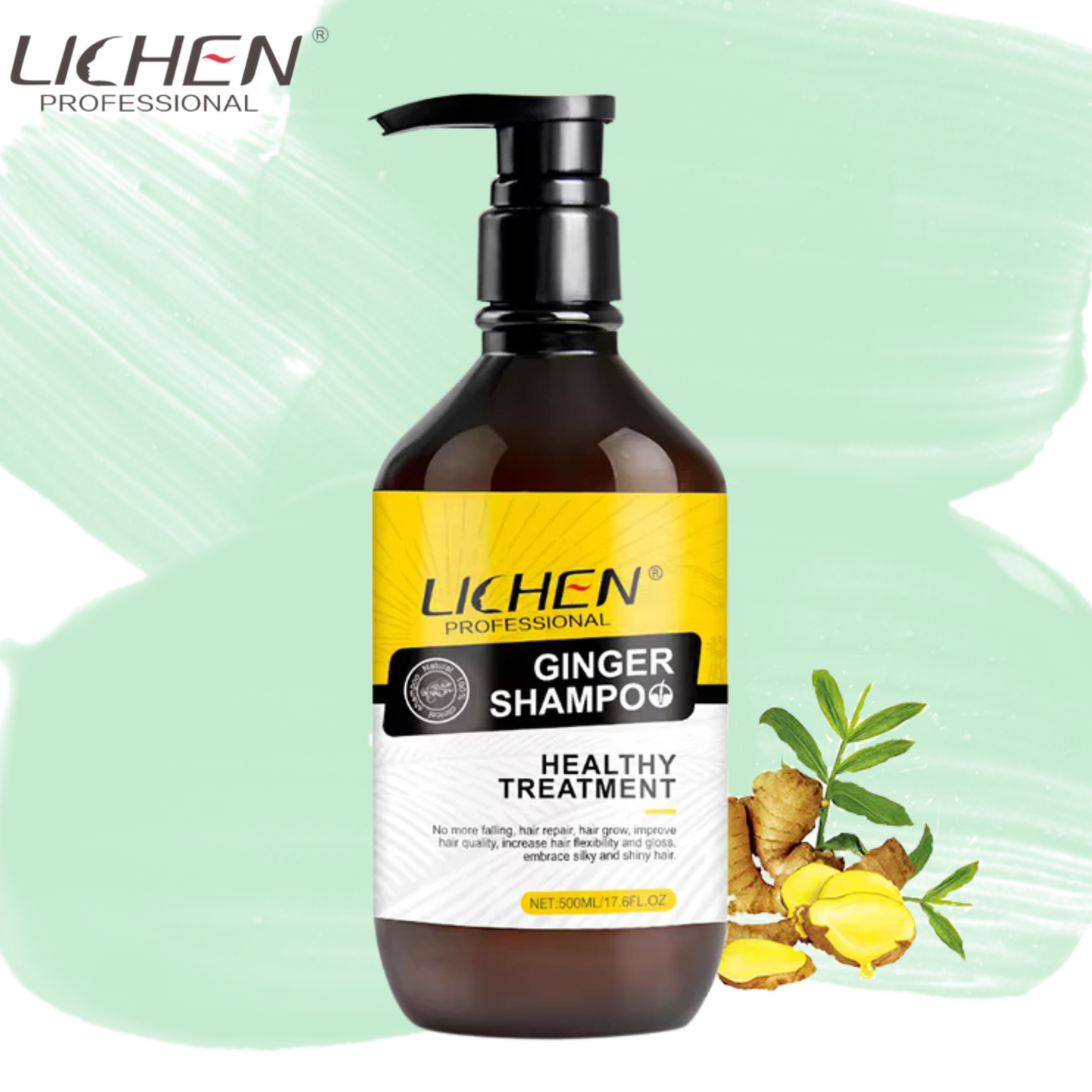 Lichen Ginger Shampoo (500ml)
