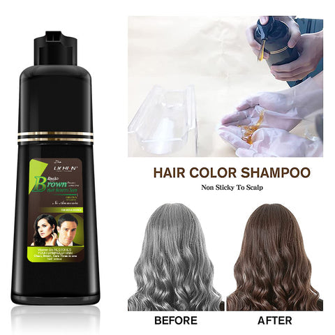Lichen hair color shampoo (pump)