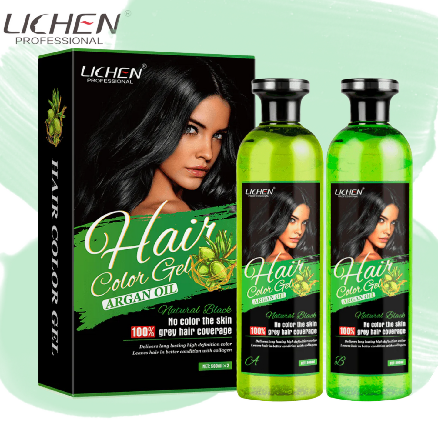 Lichen Hair Color | Argan Oil Hair Color Gel