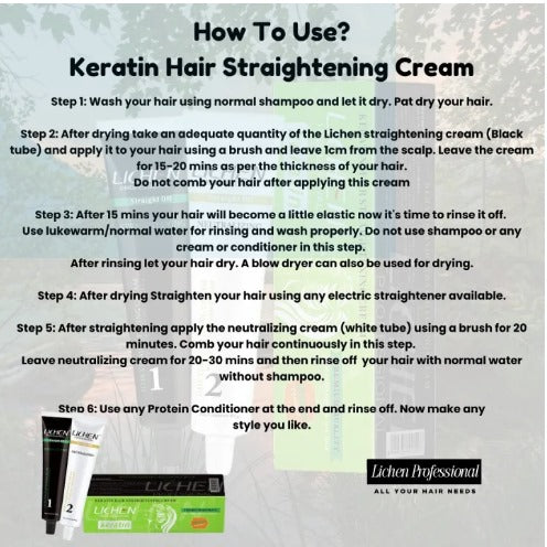 Keratin Hair Straightening Cream (keratin)