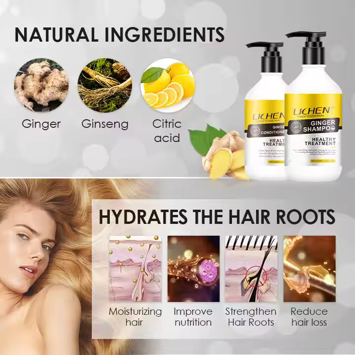 Lichen Ginger Shampoo (500ml)