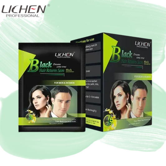 Lichen HAIR COLOR SHAMPOO (SACHET PACKAGING)