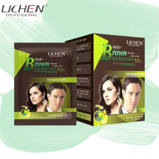 Lichen HAIR COLOR SHAMPOO (SACHET PACKAGING)