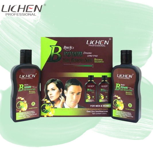 Lichen Hair Color Shampoo (2 Bottles)