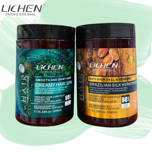 LICHEN Hair Mask (Salon & Spa Treatment) (Coconut & Argon oil)