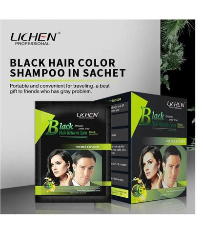 Lichen HAIR COLOR SHAMPOO (SACHET PACKAGING)