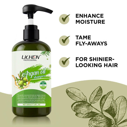 Lichen Argan Oil Shampoo | Argan Shampoo (500ml)