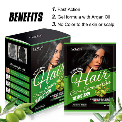 Lichen Hair Color Gel (Sachet Packaging)