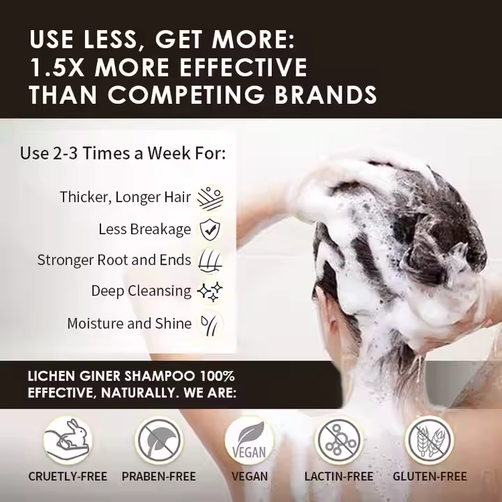 Lichen Ginger Shampoo (500ml)