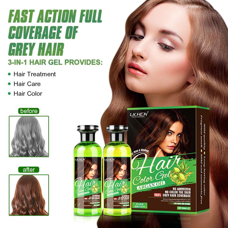 Lichen Hair Color | Argan Oil Hair Color Gel