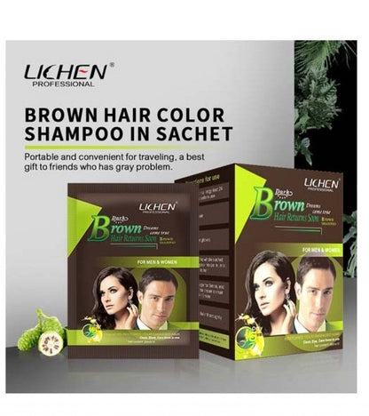 Lichen HAIR COLOR SHAMPOO (SACHET PACKAGING)